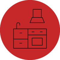 kitchen counter icon